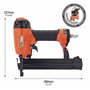 Tacwise C1832V Cloueuse Pneumatique pour les Clous Brad de 10 - 32 mm, Utilise les Clous de Type 180 (18G)