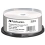 1x25 Verbatim BD-R Blu-Ray 25GB 6X Speed Wide Imprimable NO-ID
