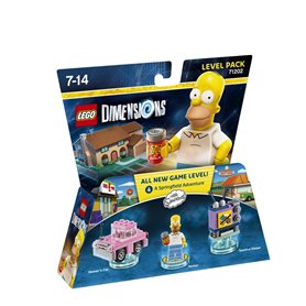 Figurine 'Lego Dimensions' - Homer Simpson - Les Simpson : Pack Aventure