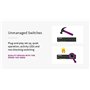 Netgear GS116E Commutateur de réseau non géré L2 Gigabit Ethernet (10/100/1000) Noir - Commutateurs réseaux (Commutateur de rése