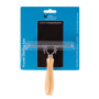 GROOM PROFESSIONAL Râteau de toilettage en bois pour chiens - Avec broches longues et courtes pour un démêlage efficace des sous