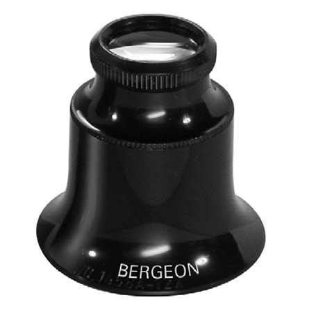 Bergeon 1458A Lunettes pour l'horloger en Forme de Double lentille Grossissement 15X