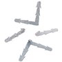Ensemble de joint de garniture universel en silicone - 3 faces - Pour porte de four