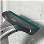 Petra PF0749VDEEU10 Aspirateur à vitres sans fil, batterie rechargeable 3,7 V, raclette légère, réservoir 60 ml, 30 min d'autono