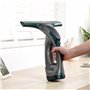 Petra PF0749VDEEU10 Aspirateur à vitres sans fil, batterie rechargeable 3,7 V, raclette légère, réservoir 60 ml, 30 min d'autono