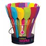 Colourworks CWMINISCRAPRED Mini Grattoir Silicone Rouge 28 x 18 x 18 cm