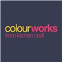 Colourworks CWMINISCRAPRED Mini Grattoir Silicone Rouge 28 x 18 x 18 cm