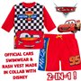 Ensemble de Natation 2 pièces pour Enfants avec t-Shirt de Sur