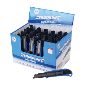 Silverline - Cutters à lame sécable 18 mm