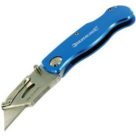 Silverline 290192 Cutter pliant et 10 lames 90 mm