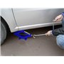Goodyear Cric ciseau Professionnel 1 Tonne pour Voiture Van – Manivelle de Vitesse