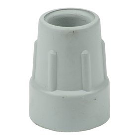 Lifeswonderful® - Lot De 4 Embouts En Caoutchouc Pour Cannes Et Béquilles - Type Z - Gris - 22mm