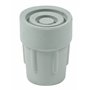 Lifeswonderful® - Lot De 4 Embouts En Caoutchouc Pour Cannes Et Béquilles - Type Z - Gris - 22mm