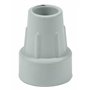 Lifeswonderful® - Lot De 2 Embouts En Caoutchouc Pour Cannes Et Béquilles - Type Z - Gris - 18/19mm