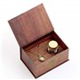 Harry Potter Hermione Potions Coffret cadeau avec collier et boucles d'oreilles à tige Retourneur de temps, taille unique, Zinc,