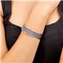 TreasureBay Bracelet jonc en argent sterling massif pour homme