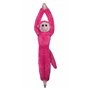 Deluxebase EcoBuddiez Tree Huggers - Singe-Écureuil Rose de Petite Peluche à Suspendre de 55 cm fabriquée en Bouteilles Plastiqu