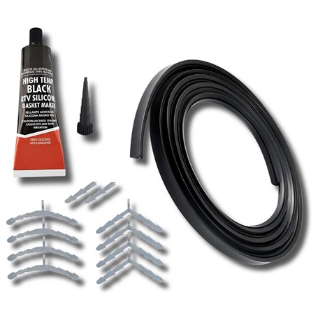 ABC Products Joint universel en caoutchouc de silicone pour porte de four