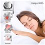 TRIXES Coussin de genou avec sangle – Support de genou profilé – Soutien du dos – Oreiller en mousse à mémoire de forme – Coussi