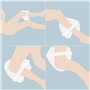TRIXES Coussin de genou avec sangle – Support de genou profilé – Soutien du dos – Oreiller en mousse à mémoire de forme – Coussi
