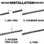 JJ PRIME - Chaine Velo 5/6/7 Vitesses | Chaine de Velo 1/2 X 3/32 Pouces, 116 Maillons | Chaine Vtt - Bicycle Chain Convient Pou