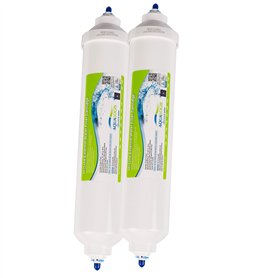 2x AL-QC10 Filtre à Eau Universels Pour Samsung DA29-10105J Daewoo DD-7098 LG 5231JA2010B