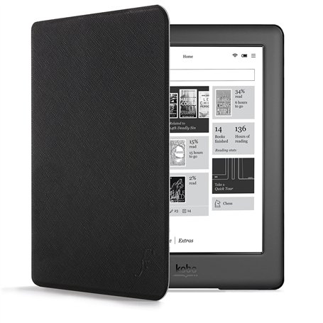 FOREFRONT CASES Coque pour Kobo Glo HD eReader (N437-KU-BK-K-EP) Étui Housse Coque Case Cover - Mince Leger & Protection Complèt
