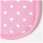 HOMESCAPES – Pur Coton – Gant de Cuisine Double – Oiseaux et Fleurs – Rose Bleu – 18 x 84 cm - Linge de Cuisine Entièrement Coor