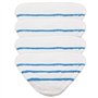 SPARES2GO Housse Lavable Coussinets compatible avec Beldray 5-en-1 9-en-1 Nettoyeur Vapeur Balai (Lot de 4)