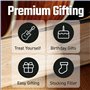Guitar Lab - Support pour Médiators Guitare - 10 Médiators GRATUITS, Porte Médiators à Ressort, En Celluloïd pour Guitare Electr