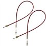AB Tools 2 x Câble de Frein de remorque en Acier Inoxydable pour Les systèmes d'essieux Knott