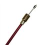 AB Tools 2 x Câble de Frein de remorque en Acier Inoxydable pour Les systèmes d'essieux Knott, Gaine extérieure 14-30mm