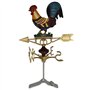 Poule Poulet Coq Girouette Vain Ridge Or Montage Toit de Maison la Fonte