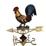 Poule Poulet Coq Girouette Vain Ridge Or Montage Toit de Maison la Fonte