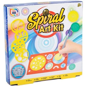 Quickdraw Kit d'art en spirale avec stylos et pochoirs