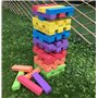 Quickdraw Géant Mousse Eva Blocs Coloré Jeu de Briques à Empiler Jeu pour Enfants Intérieur Extérieur Jardin Famille Amusant