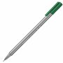 Staedtler Triplus 334 Lot de 4 stylos à pointe fine Pointe superfine 0,3 mm Noir/bleu/rouge/vert