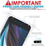 TECHGEAR Verre Trempé Compatible avec iPhone SE 2022, SE 2020 (3e et 2e génération) écran de protection Original en Verre Trempé