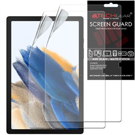 TECHGEAR 2 Pack Protection Écran Anti-Reflet pour Galaxy Tab A8 10.5 Pouces (SM-X200 / SM-X205) Anti Glare MATTE Film de Protect