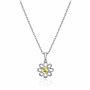 Philip Jones Collier Marguerite créé avec des Cristaux Zircondia®