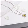 Philip Jones Collier Marguerite créé avec des Cristaux Zircondia®