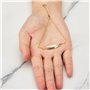 Philip Jones Bracelet Plume Plaqué Or