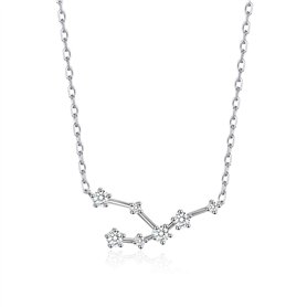Philip Jones Collier constellation signe astrologique du zodiaque Taureau avec cristaux Zircondia®