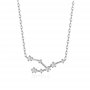 Philip Jones Collier constellation signe astrologique du zodiaque Taureau avec cristaux Zircondia®