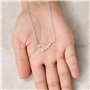 Philip Jones Collier constellation signe astrologique du zodiaque Taureau avec cristaux Zircondia®, Cristal, Cristal Zircondia®