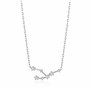 Philip Jones Collier constellation signe astrologique du zodiaque Taureau avec cristaux Zircondia®, Cristal, Cristal Zircondia®