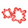 Custom Cutters - Emporte-pièce en forme de feuille de peinture - Lot de 2 pièces (8 cm et 5 cm)