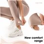 SOFTSAIL Leggings 95% Coton Leggings pour Femmes Taille Haute Longueur Totale Contrôle du Ventre Legging Pantalons Extensibles T