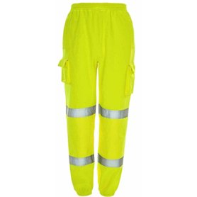 NY Deluxe Edition Pantalon de travail en polaire haute visibilité pour homme