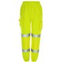 NY Deluxe Edition Pantalon de travail en polaire haute visibilité pour homme